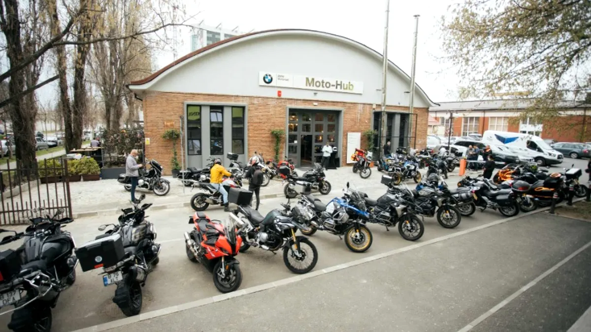 MOTO-HUB BMW Motorrad deschide noul sediu din Bucureşti - VIDEO
