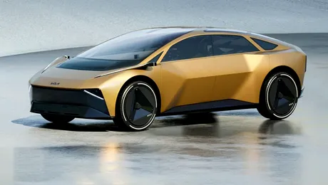 Kia Vision Meta Turismo a fost prezentat la Milan Design Week. Volanul este inspirat de controllerele de gaming