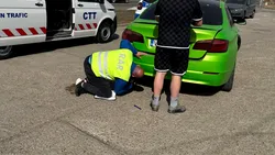 Controale RAR în trafic: 13 din 15 mașini verificate aveau probleme tehnice
