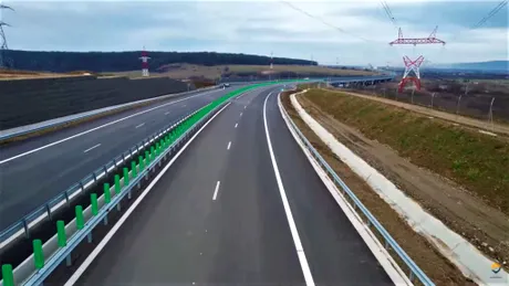 Primul tronson din Autostrada Sibiu-Pitești a fost deschis circulației - VIDEO