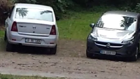 Cea mai nouă „tehincă” de spargere a maşinilor, aplicată într-o parcare din ROMÂNA - FOTO