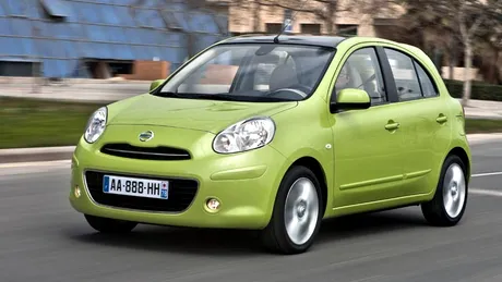 Noul Nissan Micra lansat în România: de la 7.800 euro (cu TVA şi 3 prime casare)
