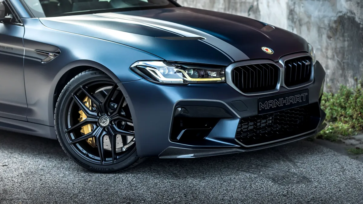 Manhart MH5 GTR este un BMW pe steroizi. Un singur om îl poate avea