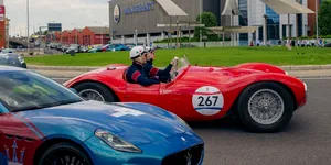Maserati sărbătorește 100 de ani ai Tridentului la 1000 Miglia. Un model de 73 de ani a impresionat pe traseul de 2.000 km