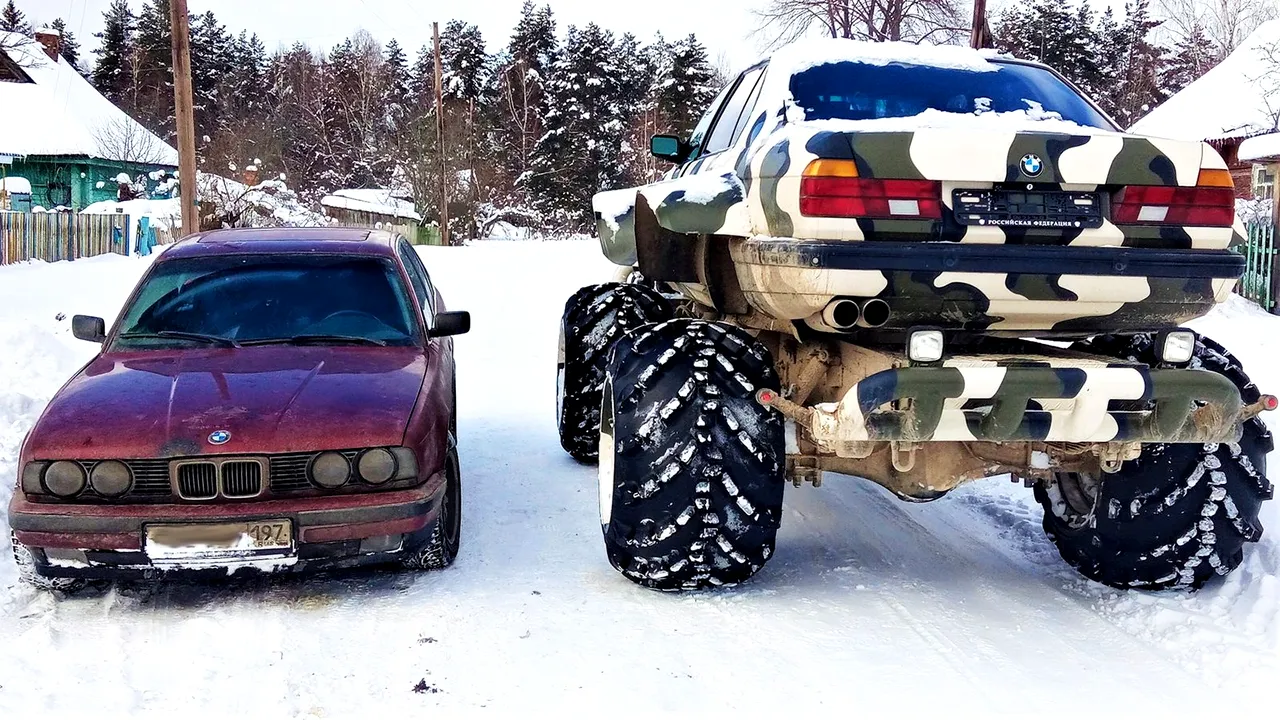 BMW Seria 7 off-road 11 