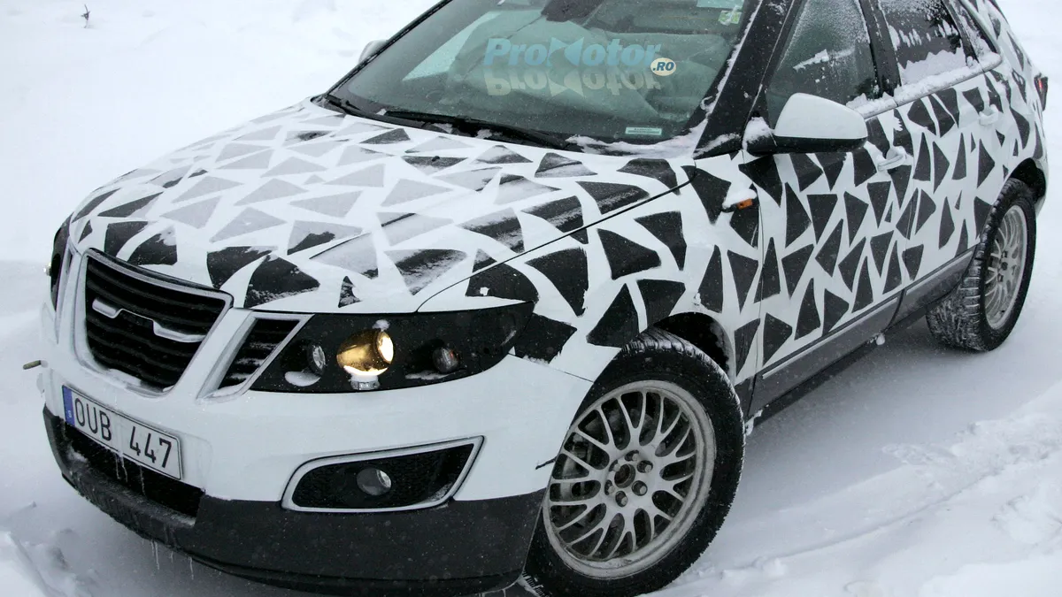Saab 9-4X - poze spion exterior şi interior