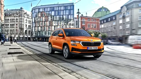 Skoda Karoq facelift a debutat cu un look fresh și multă tehnologie