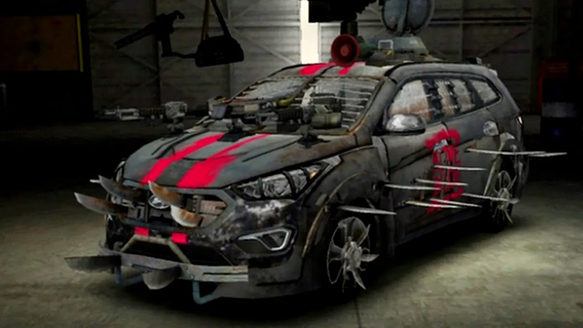 Apocalipsa pare mai blândă dintr-un Hyundai Santa-Fe anti-zombie