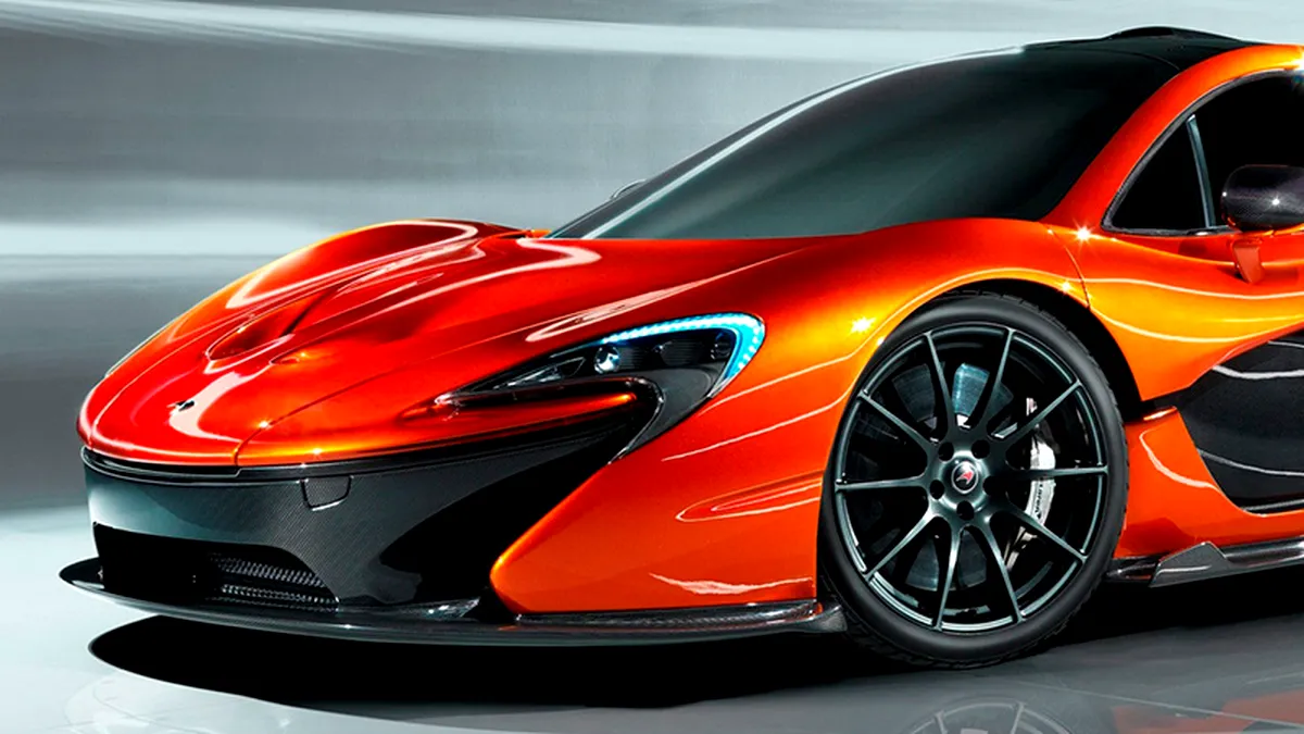 McLaren P1, succesorul legendarului F1, a fost dezvăluit înainte de Paris