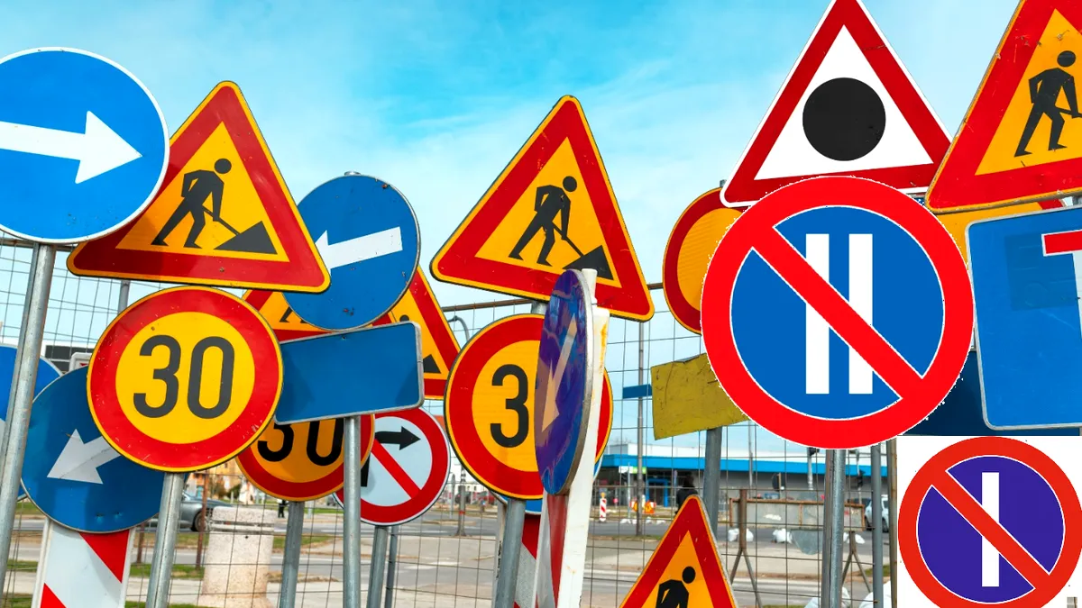 Triunghi roșu cu o cruce pe mijloc: Ce trebuie să faci când întâlnești acest indicator?