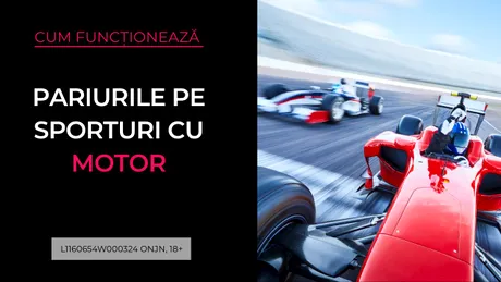 Cum funcționează pariurile pe sporturi cu motor (P)