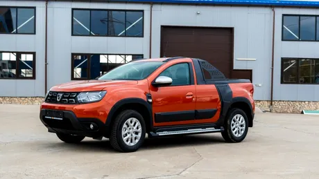Dacia Duster Pick-Up - pentru oamenii muncitori. Cea mai versatilă versiune a Daciei Duster - VIDEO și GALERIE FOTO