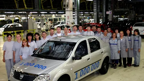 Dacia - Un milion de vehicule pe platforma X90
