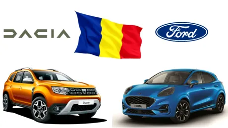 Situația producției auto din România. Dacia înregistrează scăderi, în timp ce Ford atinge un nou record