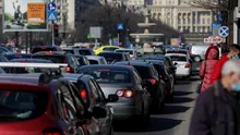 STUDIU Șoferii din București au pierdut mai mult de o săptămână în trafic în 2025 / 18,5 km/h, viteza medie de deplasare