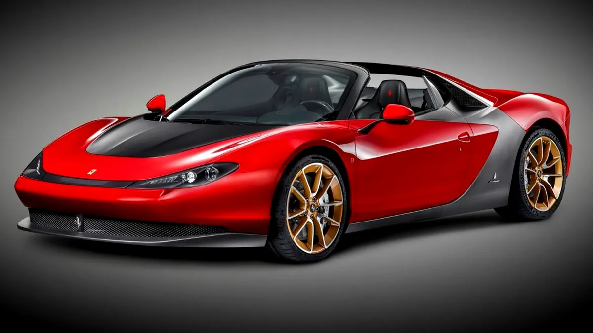 Ferrari Sergio, materializarea conceptului Pininfarina, a fost de vânzare pentru 3.000.000 €