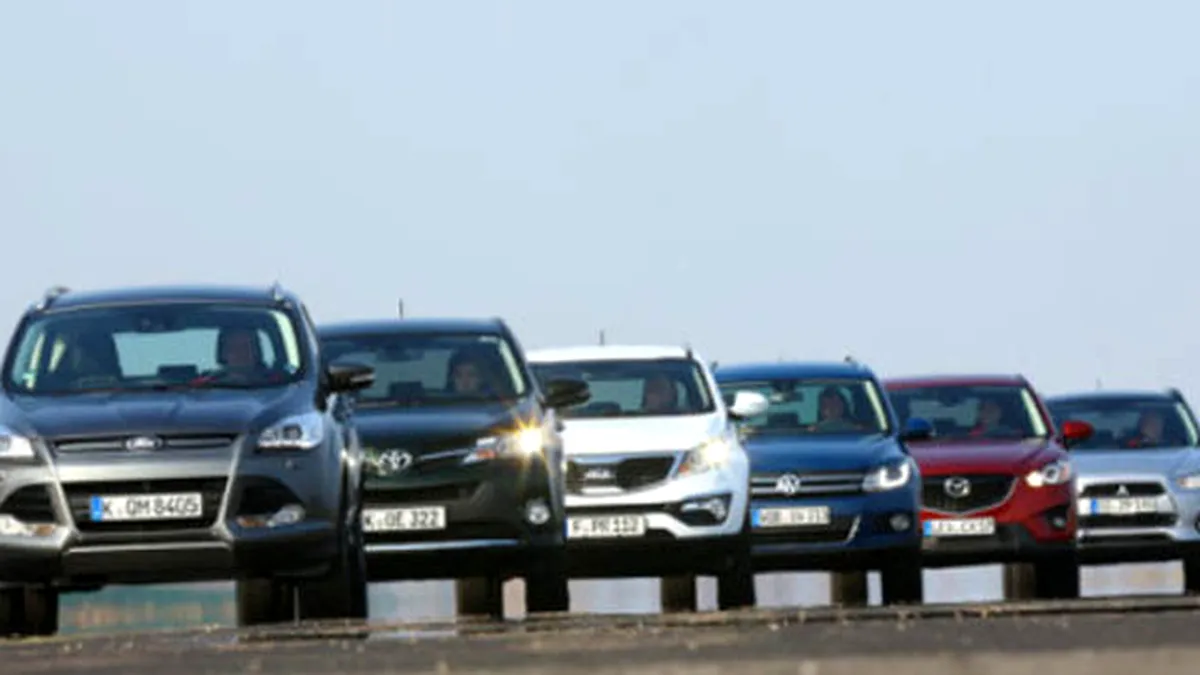 Una din patru maşini vândute anul trecut a fost un SUV. Care sunt cele mai căutate mărci