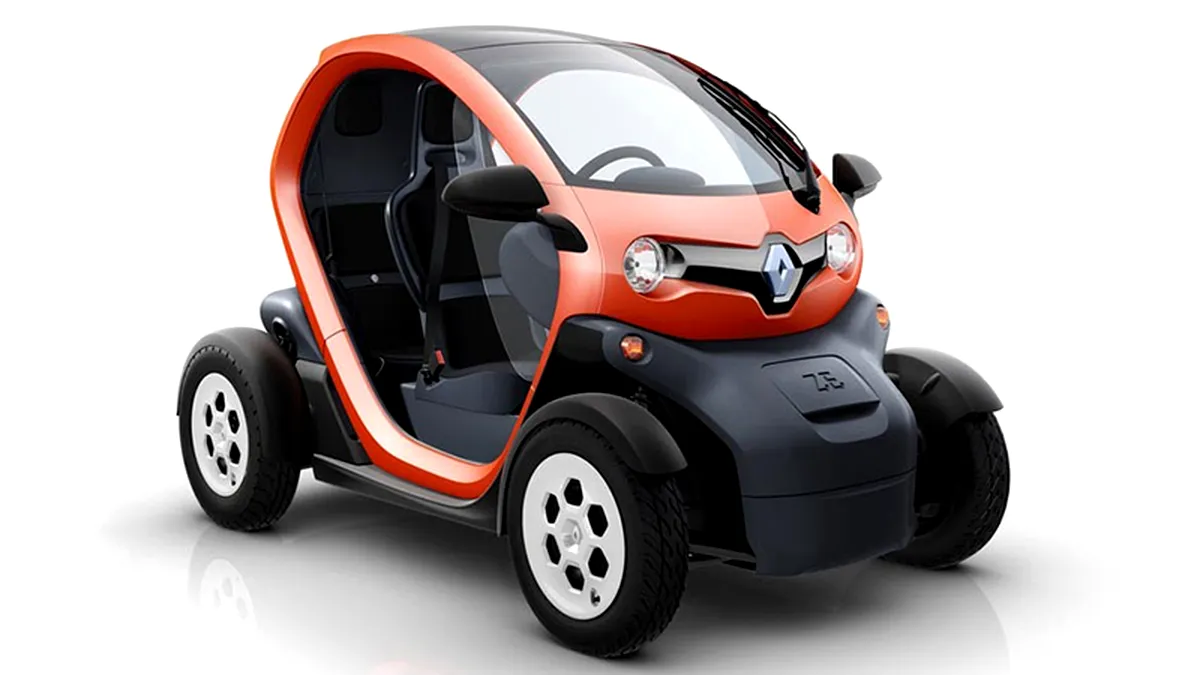 Cea mai ieftină maşină electrică: Renault Twizy - 6.900 euro