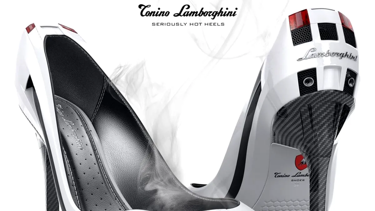 Lamborghini Superleggera Carbon Fiber Heels