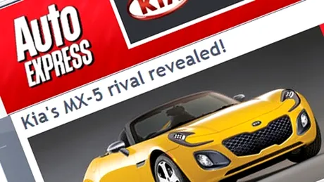 Zvonuri: apare un nou model KIA Roadster