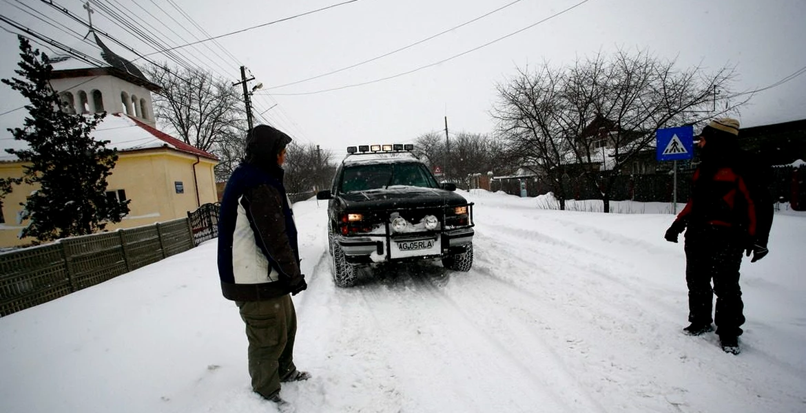 Ce se întâmplă cu drumurile la prima zăpadă? La Dolj nu există contract de deszăpezire după 1 ianuarie