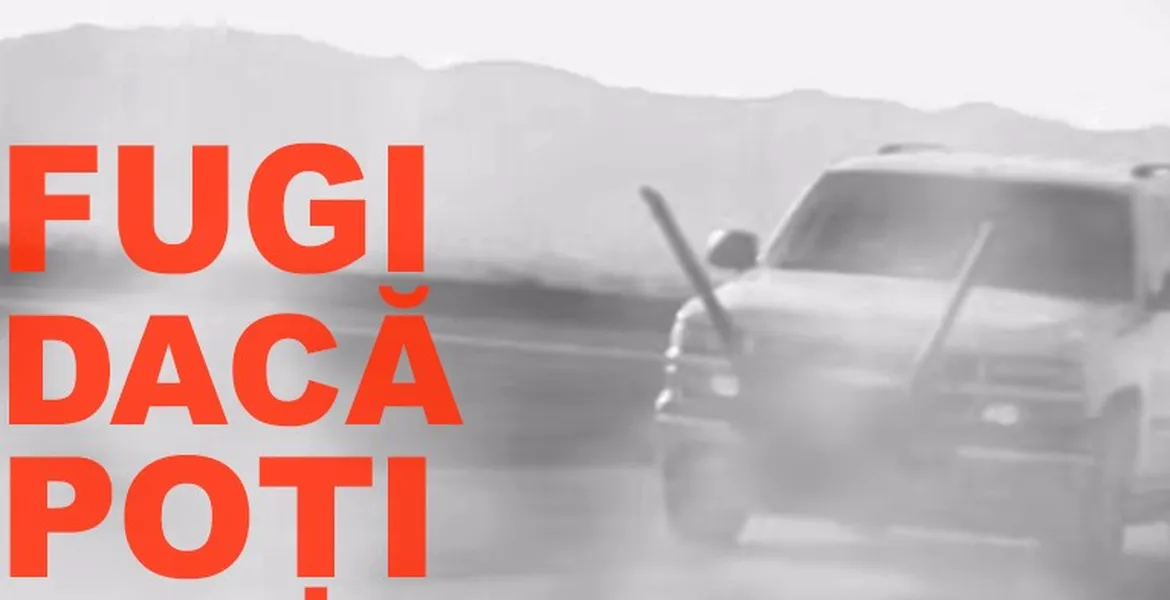 Poţi să fugi, dar ştii ce faci? [VIDEO]