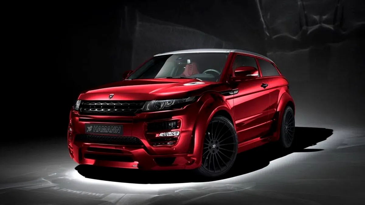 Tratament special pentru Range Rover Evoque de la Hamann