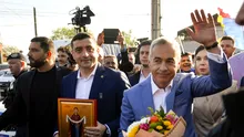 George Simion şi Călin Georgescu au votat alături de soţii! Motivul incredibil pentru care au fost scoși afară din secţie