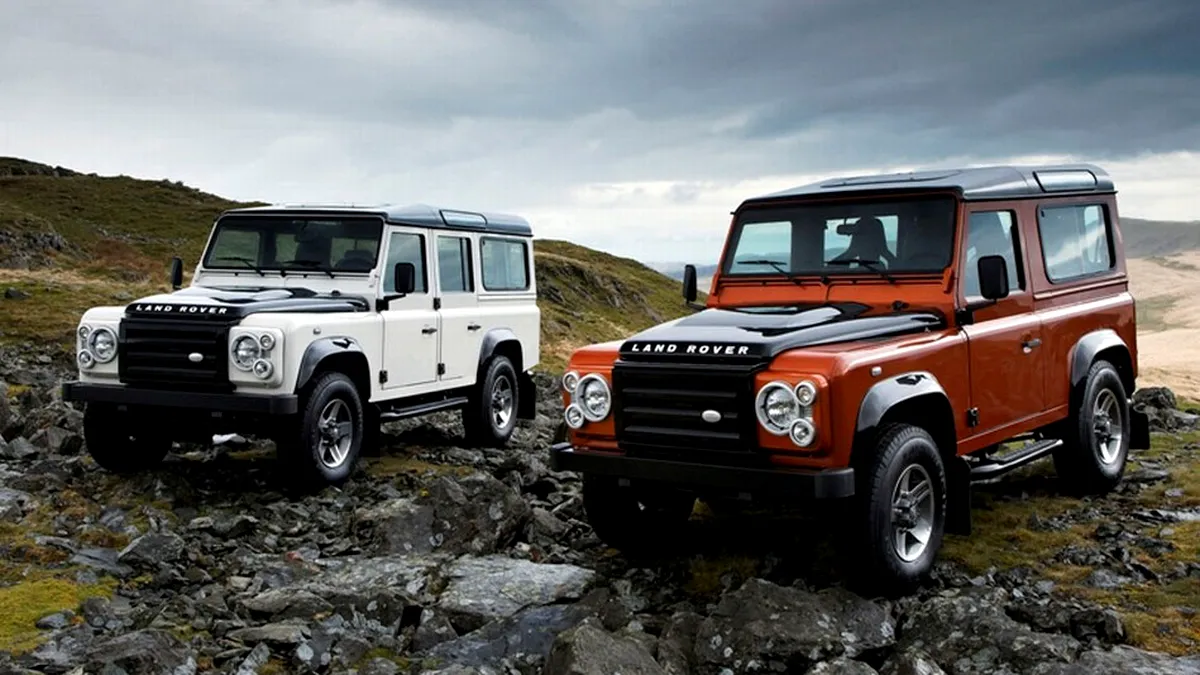 Land Rover Defender Fire and Ice