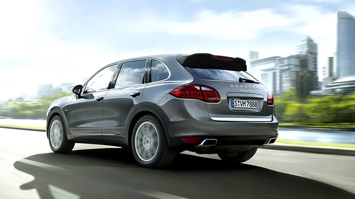 Porsche mizează pe diesel pentru Cayenne: noul Porsche Cayenne S diesel are un V8 de 382 CP