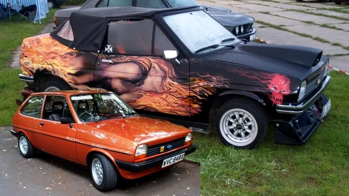 Ce este acest cabriolet pictat artistic?