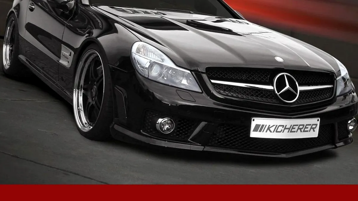 Mercedes SL 63 AMG tunat de Kicherer