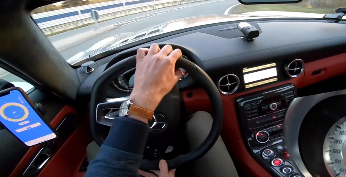 Ce poţi să faci cu un monstru german de 1025 CP pe o autostradă fără limită de viteză – VIDEO