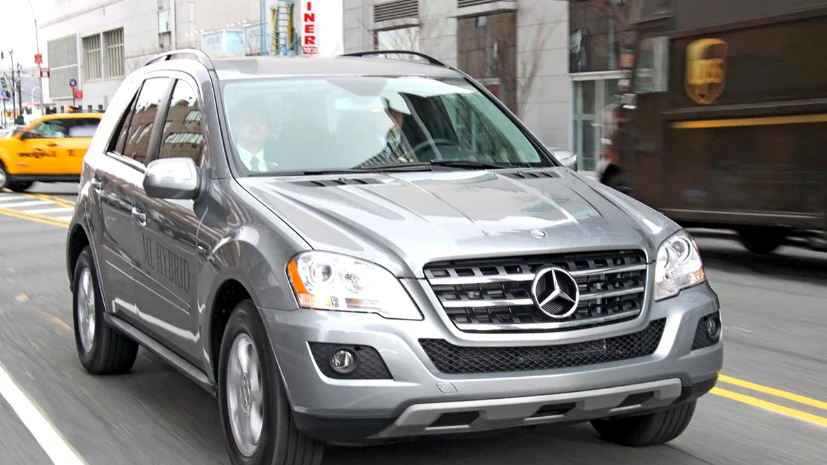 Mercedes ML 450 hibrid - New York 2009