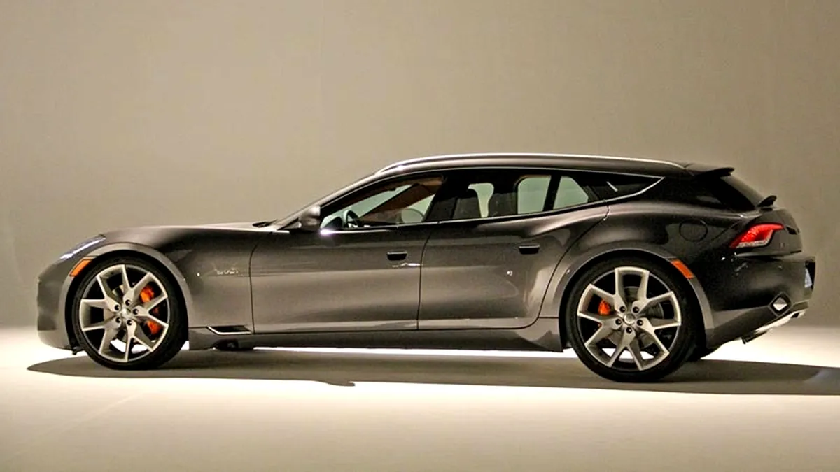 Fisker Surf - concept care prefigurează un shooting-break hibrid de lux