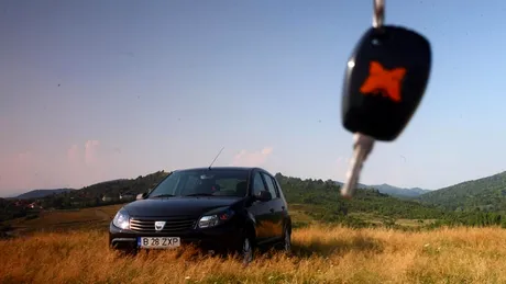 Dacia Sandero Orange în anduranţă