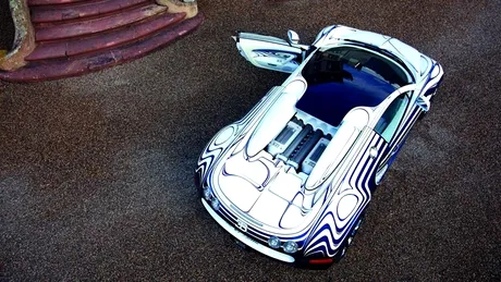 Maşina de porţelan: Bugatti Veyron Grand Sport 