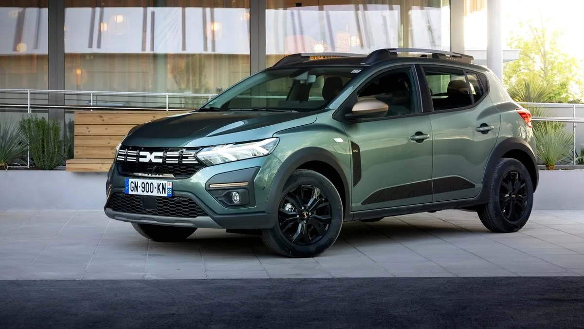 Dacia lucrează la un nou model. Viitorul SUV de segment B va înlocui Sandero Stepway