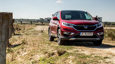 TEST în România cu Honda CR-V facelift 1.6 i-DTEC (2015). Puncte tari şi puncte slabe