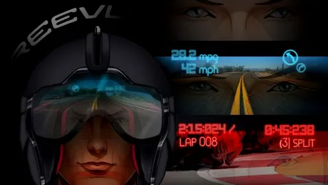 Reevu propune casca de motocicletă cu head-up display