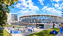 Stadionul „Gheorghe Hagi” prinde contur! Constructorii intră pe șantier de la 1 octombrie