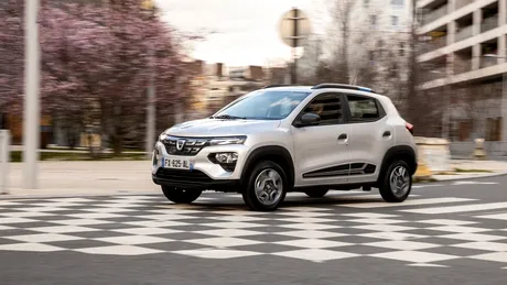 Modelul electric Dacia Spring va fi disponibil la carsharing în România