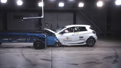 VIDEO. Scor rușinos pentru Renault Zoe: zero stele la testele de siguranță EuroNCAP