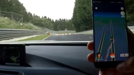 La vânătoare de Pokemoni pe Nurburgring | VIDEO