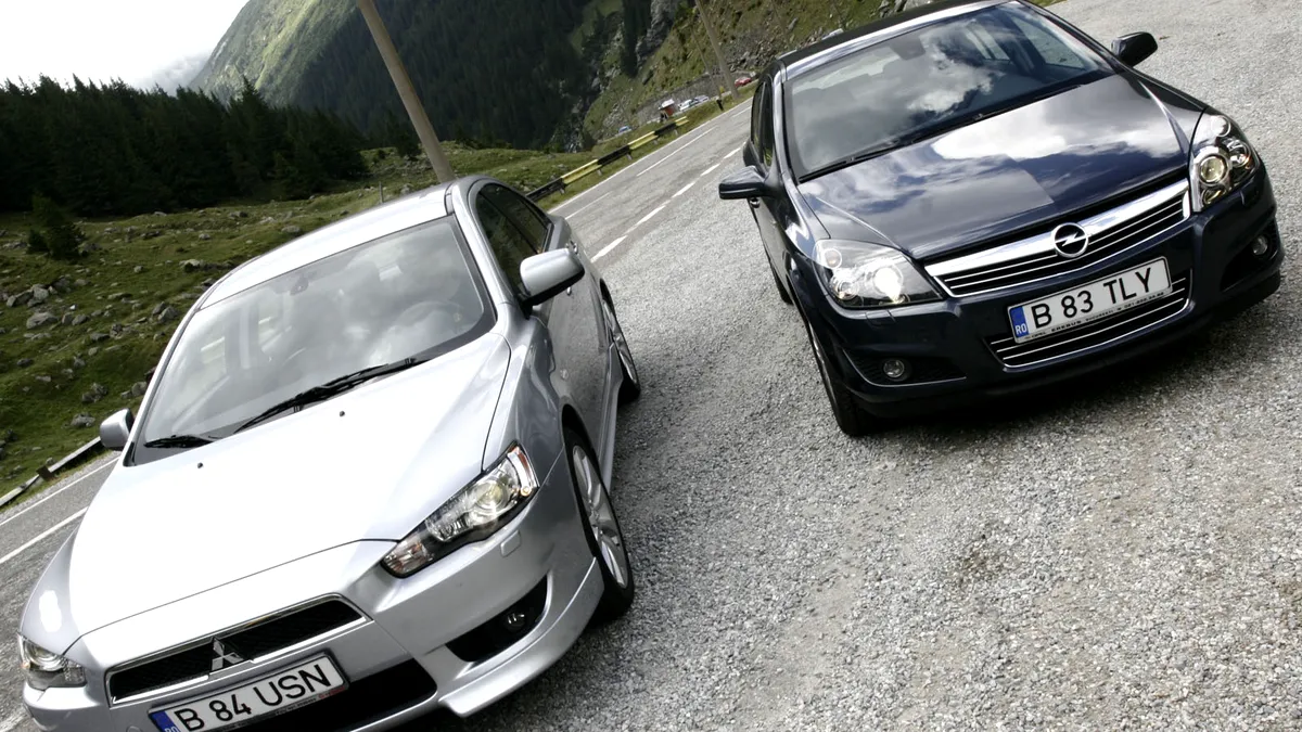 Opel Astra 1,8 vs Mitsubishi Lancer 1,8 CVT