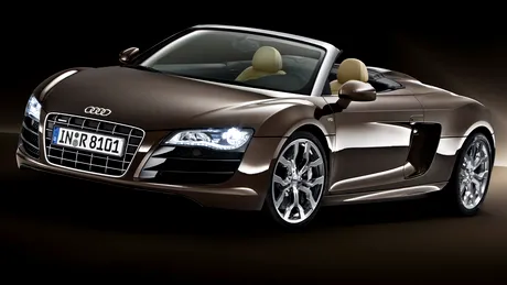 Audi R8 Spyder V8  - o nouă versiune cabrio