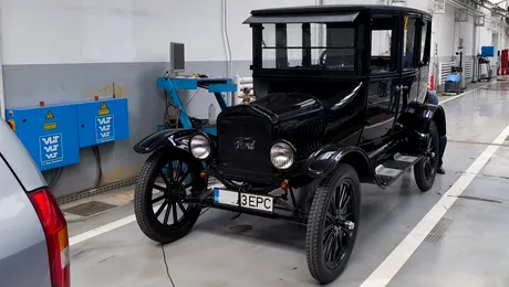 O adevărată capsulă a timpului, surprinsă la RAR Grivița. Cum arată un Ford Model T vechi de peste 100 de ani? – FOTO