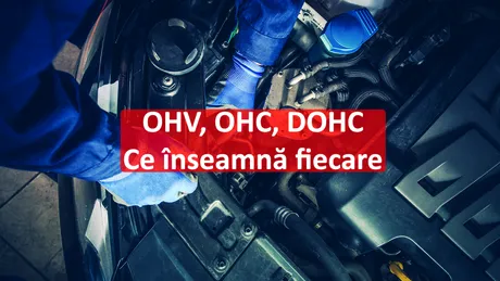 Motor OHC, DOHC sau OHV: Care dintre ele oferă mai multă putere și performanță