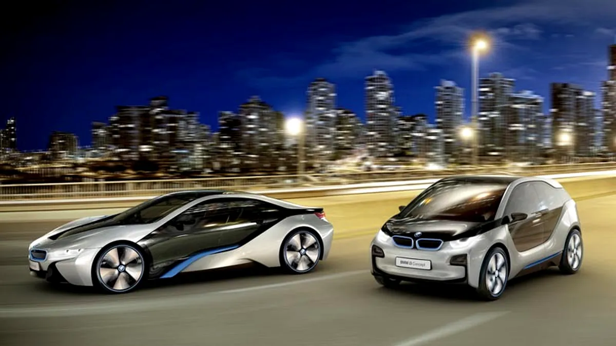 Final de 2013 apoteotic pentru maşinile electrice BMW i3 şi i8