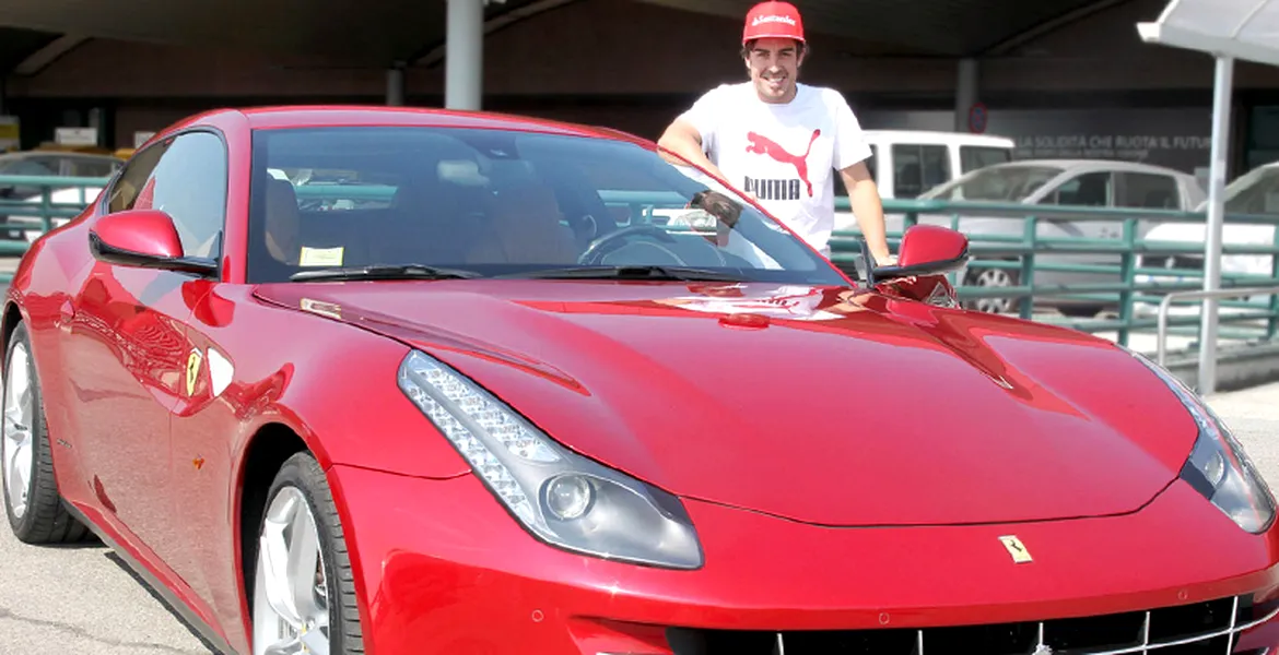 Cadou pentru Fernando Alonso – un Ferrari FF